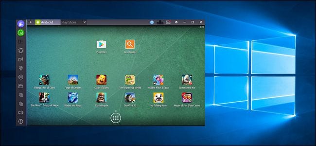 Android apps in windows xp