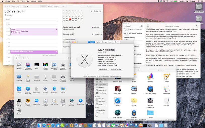 Mac Os X Yosemite Free Download